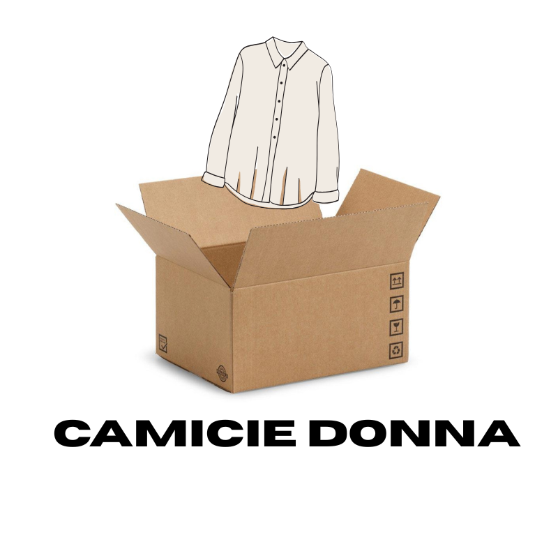CAMICIE DONNA (S - M - L - XL - XXL - XXXL) – Grado A