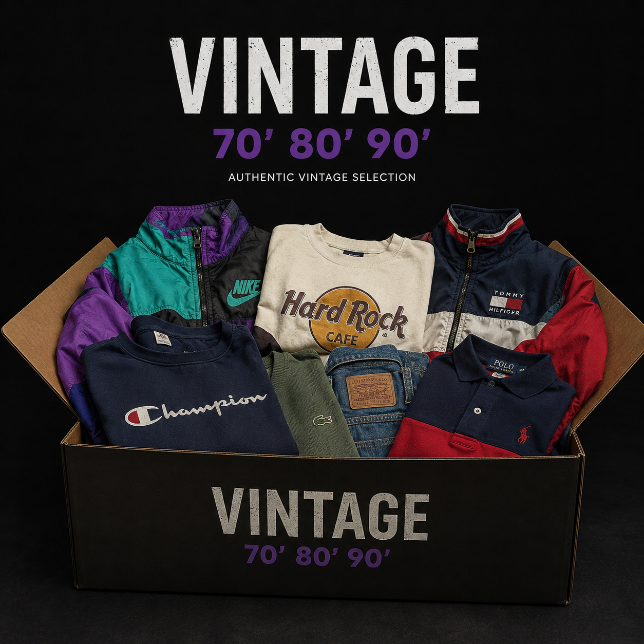 VINTAGE ANNI '70, '80, '90 – MISTERY BOX