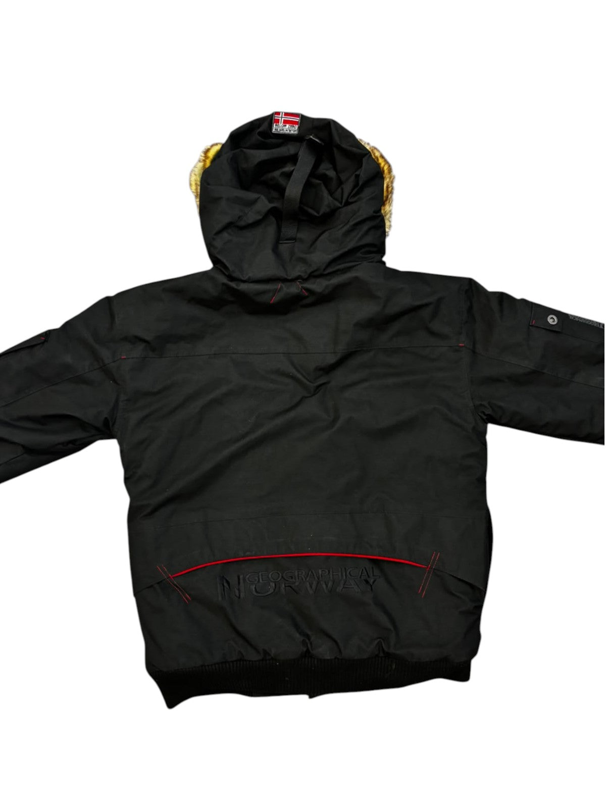 Geographical Norway Outdoor – Giubbotto Nero con Cappuccio – Taglia M #2