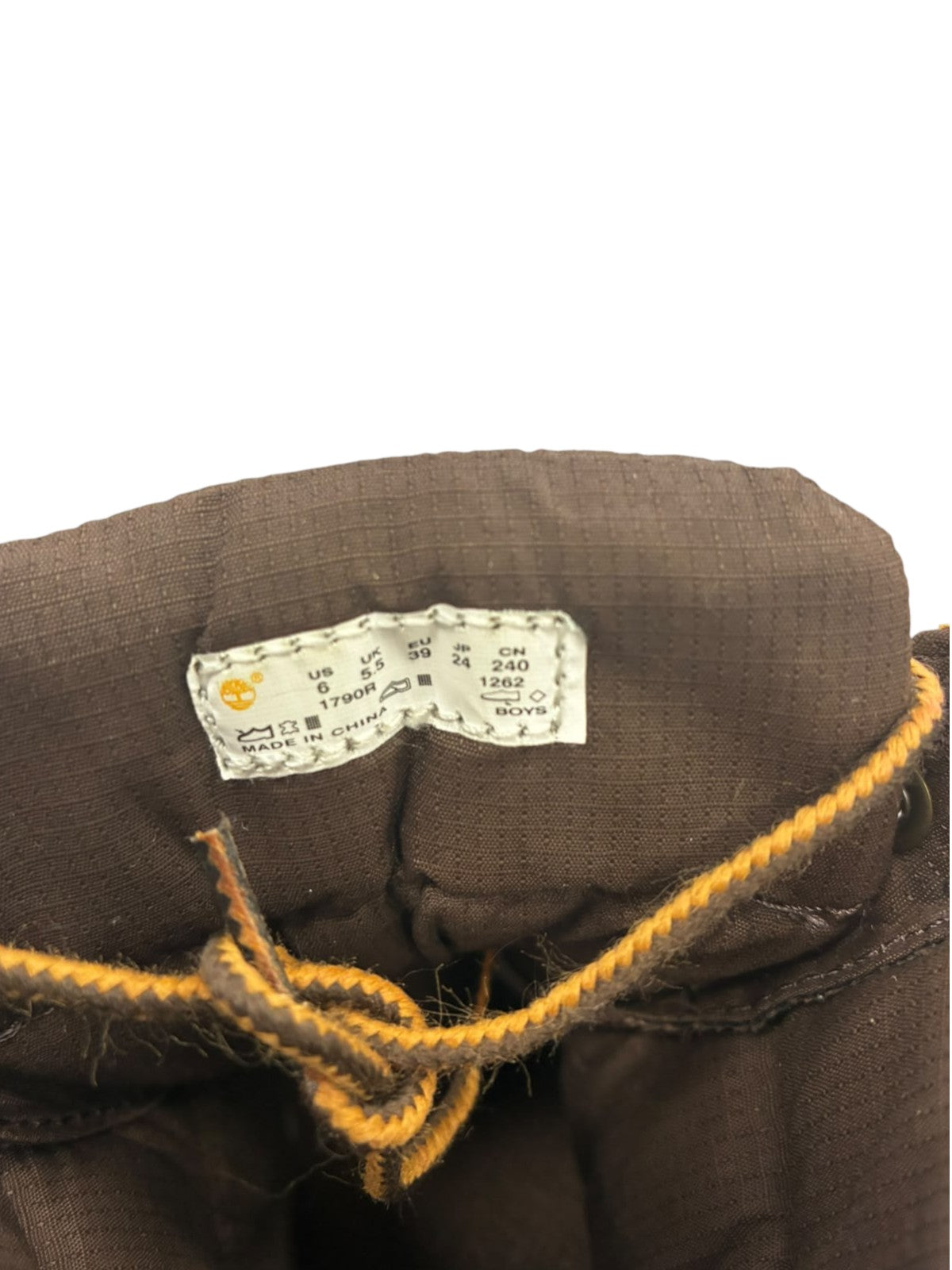 Timberland 17906 Boots High Puffer Wheat/Brown – Taglia 39 – Vintage #4