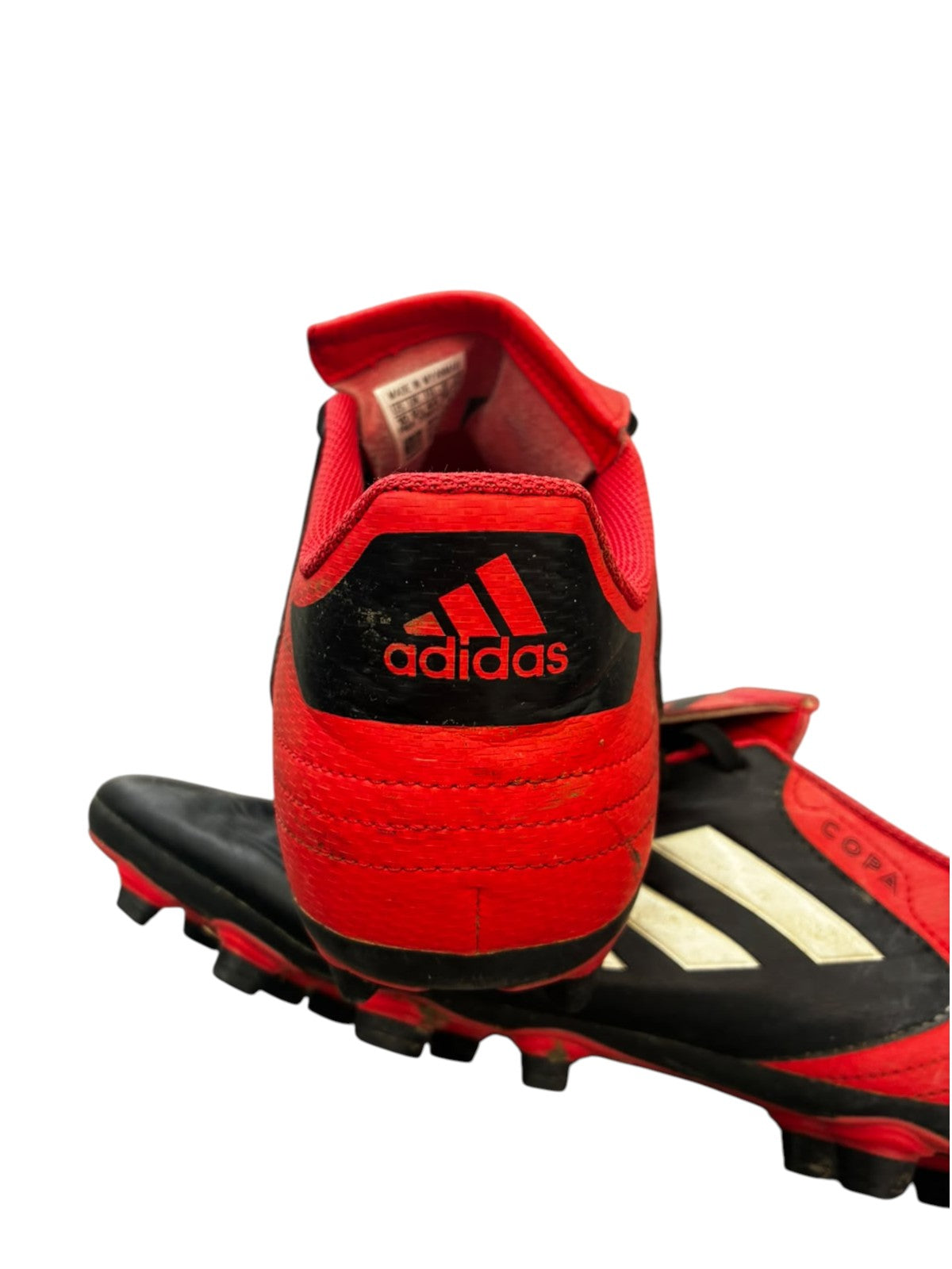 adidas Copa 18.4 FxG CP8960 – Scarpe da Calcio – Nero/Rosso – Taglia 44 #5