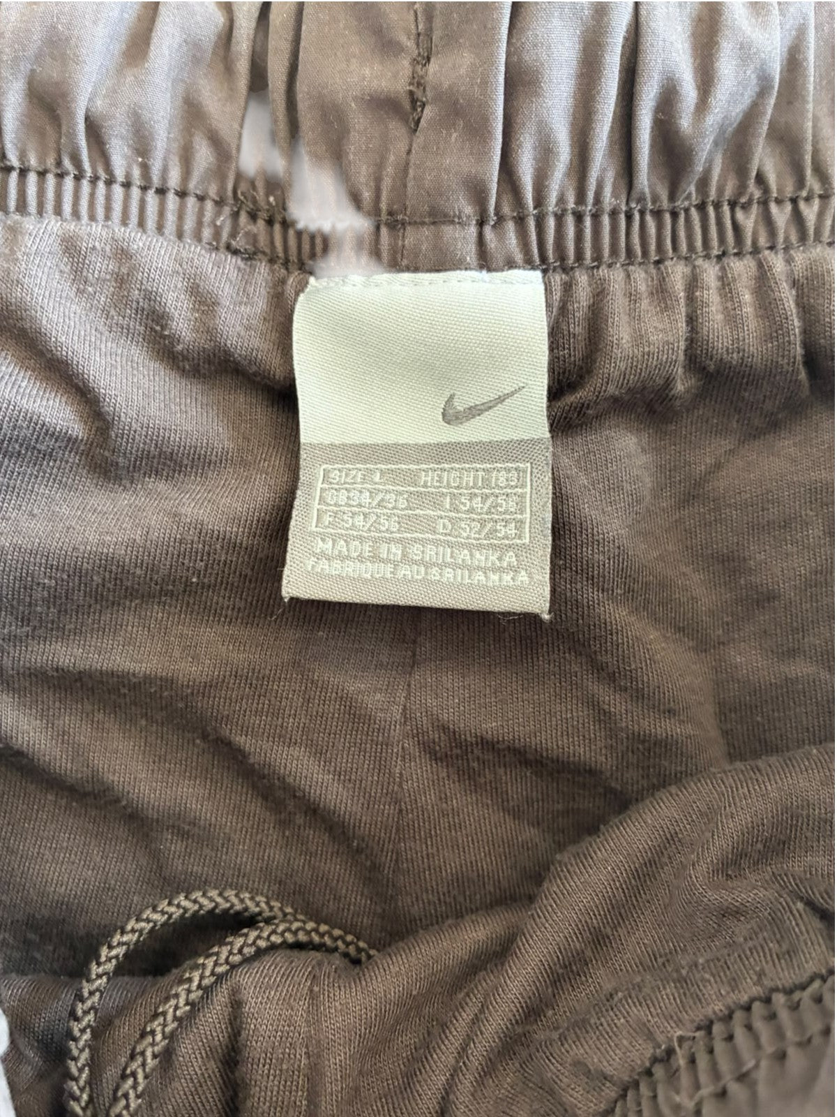 Pantaloni Nike Vintage Track Pants Neri – Taglia L #8